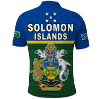Solomon Islands National Day Polo Shirt Independence Day Tapa Pattern LT13 - Polynesian Pride