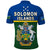 Solomon Islands National Day Polo Shirt Independence Day Tapa Pattern LT13 - Polynesian Pride