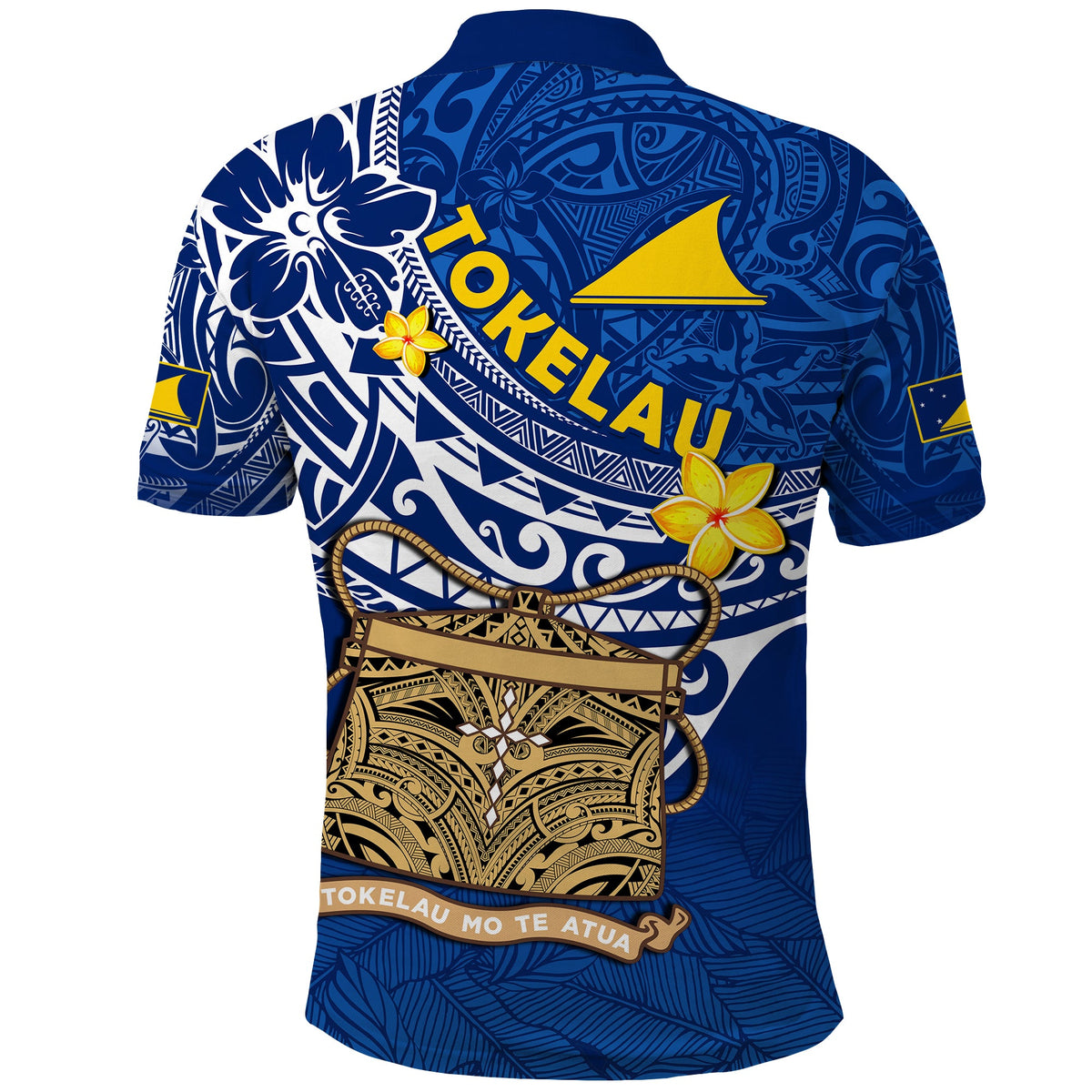 Tokelau Polo Shirt National Badge Polynesian Happy 74th Independence Anniversary LT14 - Polynesian Pride