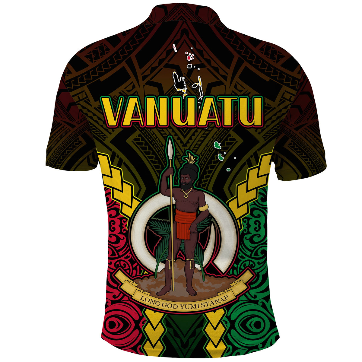 Vanuatu Indigenous Polo Shirt Proud To Be Ni Vanuatu Polynesian Pattern LT13 - Polynesian Pride