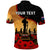 Custom New Zealand ANZAC Polo Shirt Maori Camouflage Mix Poppies We Will Remember Them LT14 - Polynesian Pride