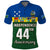 (Custom Text and Number) Solomon Islands National Day Polo Shirt Independence Day Tapa Pattern LT13 - Polynesian Pride