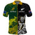 Australia Rugby Mix Aotearoa Rugby Polo Shirt Wallabies All Black Special Version LT14 Black - Polynesian Pride