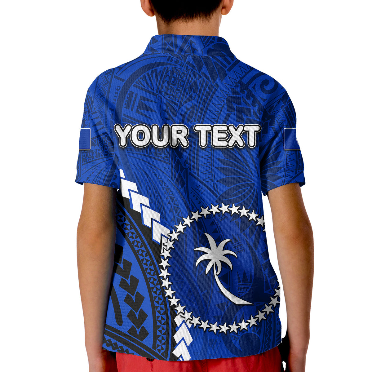 Custom Chuuk Polo Shirt Polynesian Style LT6 - Polynesian Pride