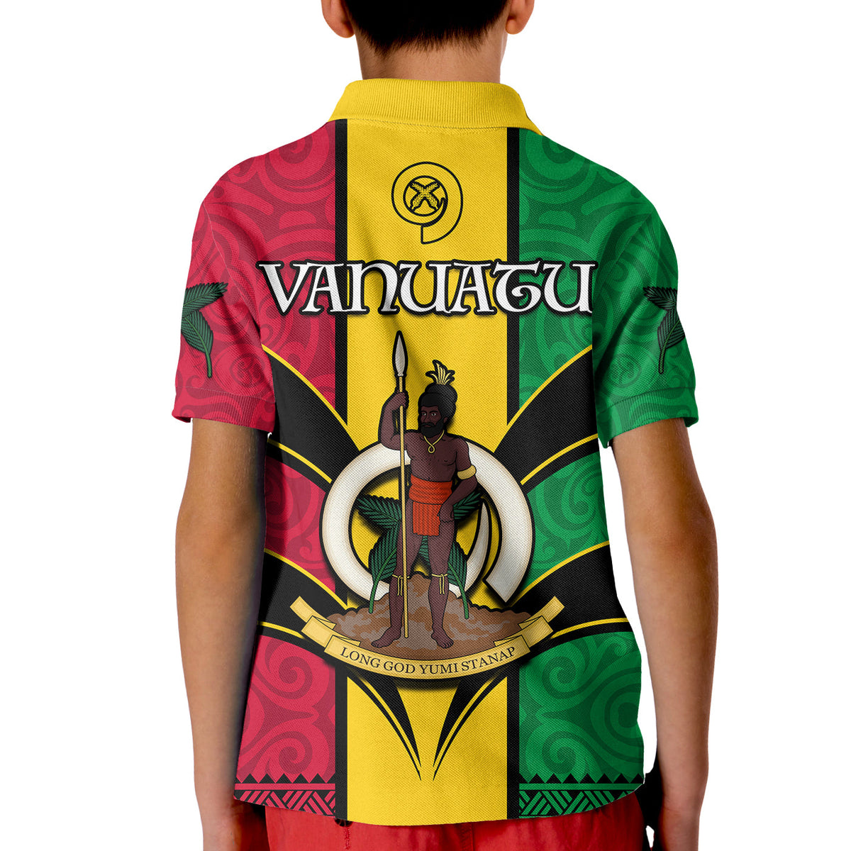 Vanuatu 1980 Polo Shirt KID Vanuatuan Independence Day LT13 - Polynesian Pride