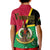 Vanuatu Polo Shirt KID Aboriginal Turtle Mix Sand Drawing LT13 - Polynesian Pride