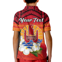 (Custom Personalised) French Polynesia Polo Shirt KID Happy Internal Autonomy Day Special Version LT14 - Polynesian Pride