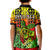 Hawaii Flowers Polo Shirt KID Color Tribal Pattern Hawaiian LT13 - Polynesian Pride