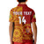 (Custom Text and Number) Tonga Vavau High School Polo Shirt Class Of Year Tongan Ngatu Pattern LT14 - Polynesian Pride