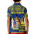 Niue Polo Shirt Hiapo Mix Polynesian Happy Constitution Day LT14 - Polynesian Pride