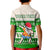 (Custom Personalised) Hawaii Mele Kalikimaka Polo Shirt KID Dabbing Santa Green Merry Christmas LT14 - Polynesian Pride