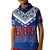 Custom Personalise Text and Number Samoa 685 Polo Shirt Uso Aso Uma Toa Samoa Rugby History Made LT13 - Polynesian Pride