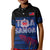 (Custom Personalise Text and Number) Toa Samoa Rugby Polo Shirt KID Uso Aso Uma Go Champions Blue LT13 - Polynesian Pride