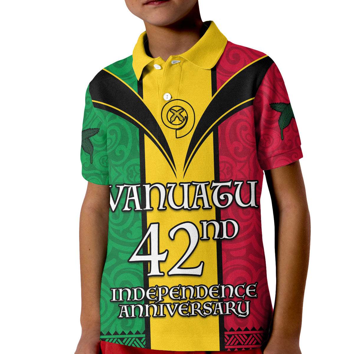Vanuatu 1980 Polo Shirt Vanuatuan Independence Day LT13 - Polynesian Pride