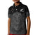 (Custom Text and Number) New Zealand Tiki Rugby Polo Shirt NZ Maori Koru Pattern Ver.01 LT14 - Polynesian Pride