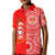 (Custom Text and Number) Kolisi Tonga High School Polo Shirt Class Of Year Tongan Ngatu Pattern LT14 - Polynesian Pride