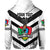 Custom Papua New Guinea PRK Mendi Muruks Zip Hoodie Rugby Polynesian White, Custom Text and Number LT8 - Polynesian Pride