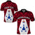Custom Austral Islands Polo Shirt Polynesian Pattern French Polynesia LT13 Unisex Red - Polynesian Pride