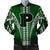 Hawaii Bomber Jacket - Pahoa High Bomber Jacket AH Green Unisex - Polynesian Pride