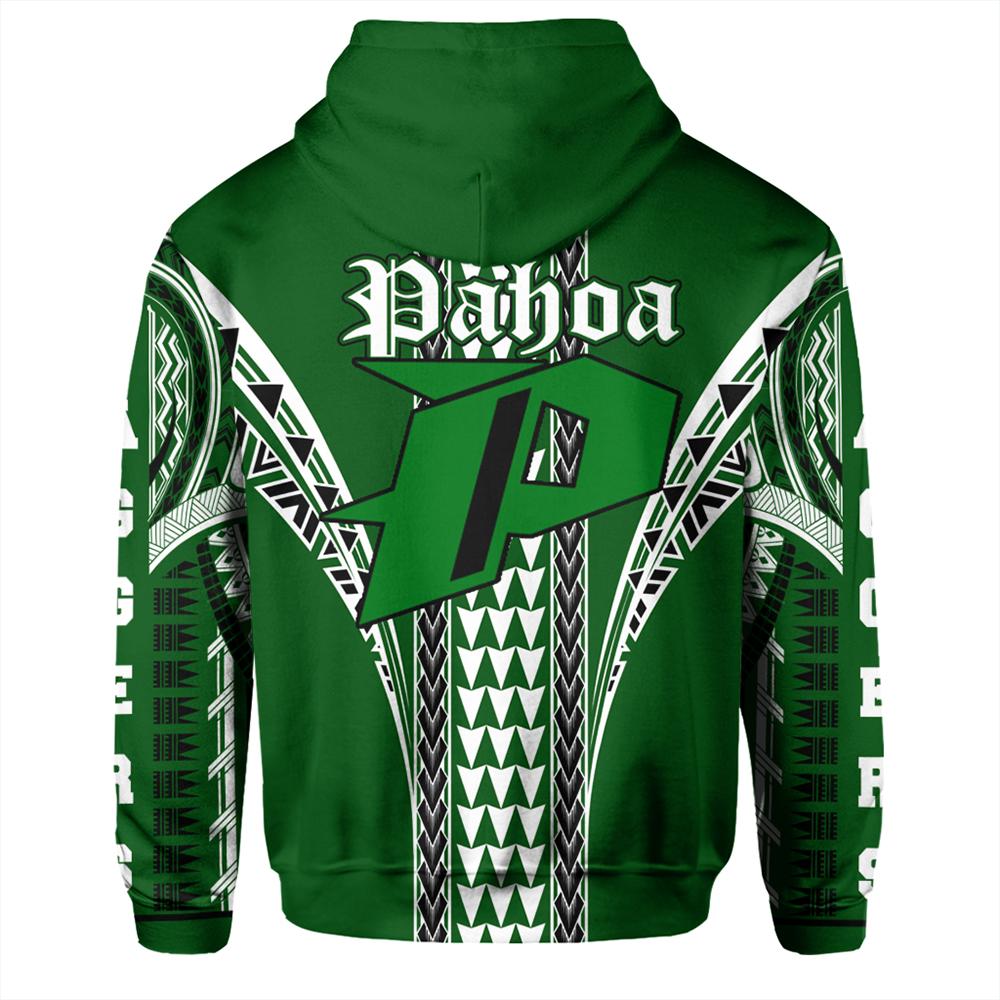 Hawaii Hoodie Pahoa High Zip Hoodie - Polynesian Pride