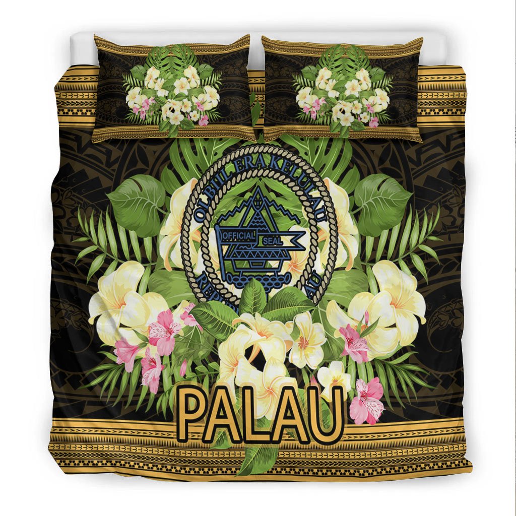 Palau Bedding Set - Polynesian Gold Patterns Collection - Polynesian Pride
