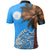 Palau Polo Shirt Polynesian Palm Tree Flag - Polynesian Pride