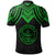 Palau Custom Polo Shirt Polynesian Armor Style Green - Polynesian Pride