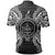 Palau Polo Shirt Palau Seal Map Polynesian Tattoo Black - Polynesian Pride