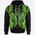 Palau Hoodie Polynesian Lion Head Green Style Unisex Green - Polynesian Pride