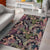 Palm Leaves, Tropical Flowers Area Rug - AH - Polynesian Pride