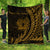 Papua New Guinea Premium Quilt - Wings Style Black - Polynesian Pride