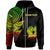 Papua New Guinea Custom Personalized Zip up Hoodie Flash Style Reggae Unisex Reggae - Polynesian Pride