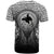 Papua New Guinea T Shirt Circle Pattern Black - Polynesian Pride