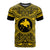 Papua New Guinea All T Shirt Papua New Guinea Flag Polynesian Gold Black Unisex Gold - Polynesian Pride