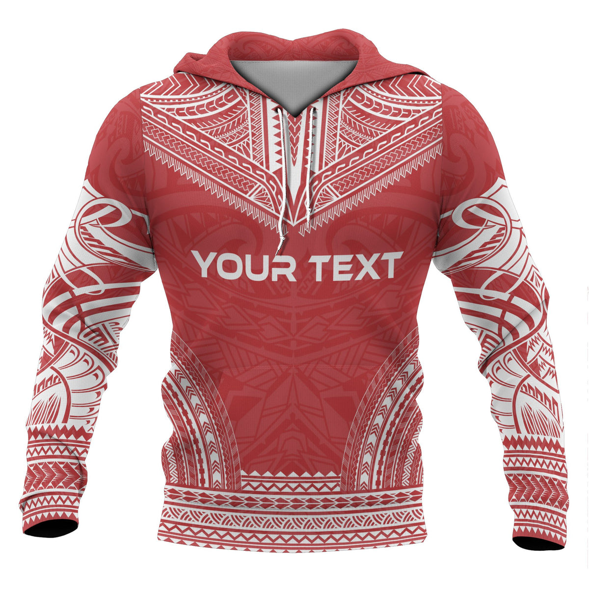 Papua New Guinea Polynesian Chief Custom Hoodie Flag Version - Polynesian Pride