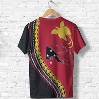 PNG T Shirt PNG Flag Map Custom Kanaka Kings K6 - Polynesian Pride