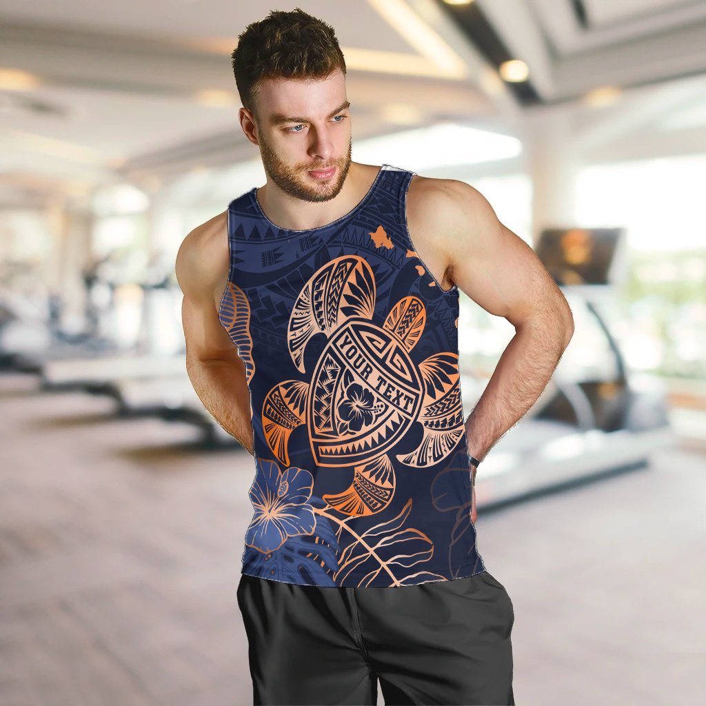 Personalized - Hawaii Polynesian Aloha Po Turtle Hibiscus Tropical Tank Top - Special Edition - AH - Polynesian Pride