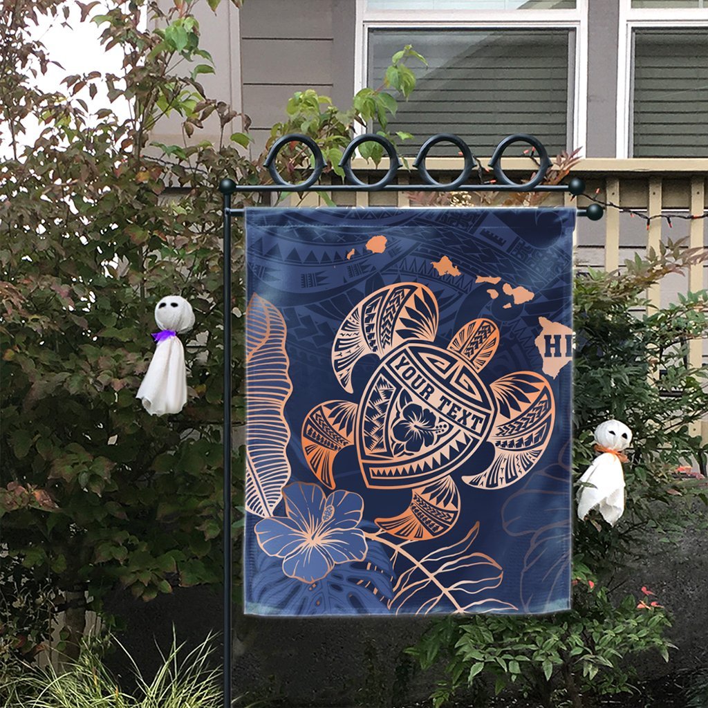 Personalized - Hawaii Polynesian Aloha Po Turtle Hibiscus Tropical Flag - Special Edition - AH - Polynesian Pride