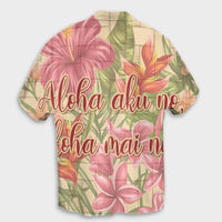 Hawaii Tropical Hibiscus Plumeria Hawaiian Shirt - AH - Polynesian Pride