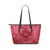 (Personalized) Hawaiian Lover Valentine's Day Leather Tote - LOV Style AH Red - Polynesian Pride