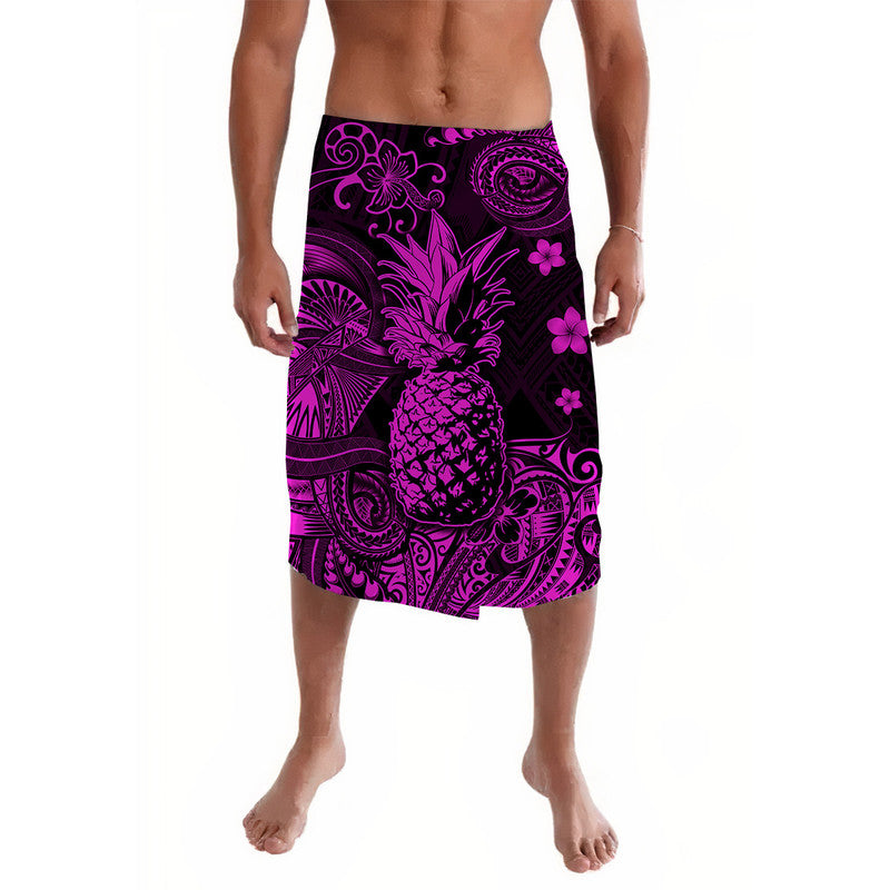 Hawaii Pineapple Polynesian Lavalava Unique Style Pink LT8 Pink - Polynesian Pride