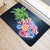 Pineapple Hibiscus Pattern Door Mat AH - Polynesian Pride