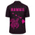 Kakau Polynesian Turtle Map Hawaii Shirt - Pink - Polynesian Pride