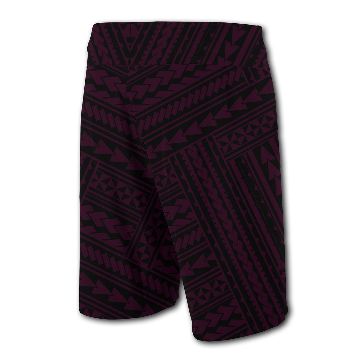 Hawaii Kakau Polynesian Kanaka Map Board Shorts - Pink - Polynesian Pride