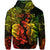 Custom Pisces Zodiac Polynesian Hoodie Unique Style Reggae LT8 - Polynesian Pride