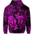 Custom Pisces Zodiac Polynesian Hoodie Unique Style Pink LT8 - Polynesian Pride