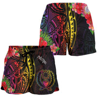 Pohnpei Women's Shorts - Tropical Hippie Style - Polynesian Pride