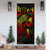 Pohnpei Door Cover Turtle Hibiscus Reggae - Polynesian Pride