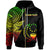 Pohnpei Custom Personalized Zip up Hoodie Flash Style Reggae Unisex Reggae - Polynesian Pride