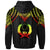 Pohnpei Custom Zip up Hoodie Polynesian Armor Style Reagge - Polynesian Pride